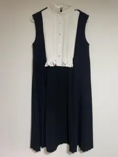 CELFORDノースリーブプリーツワンピース