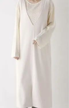 LEPSIM 2WAYネックジャンスカ　ワンピース　レプシム