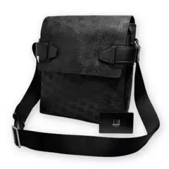 ダンヒル D8 ディーエイト ショルダーバッグ メッセンジャーバッグ ブラック