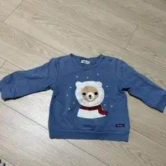 くまさん　可愛い　ベビー服　トレーナー　80センチ