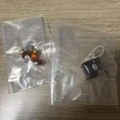 マスコットチャーム　リラックマ　モノクロブー