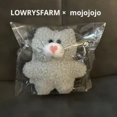 mojojojo LOWRYSFARM トイキーホルダー ネコ グレー