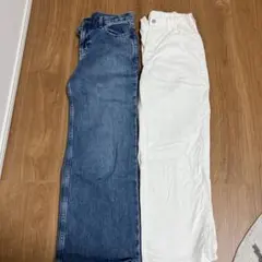 ジーンズ 2種類 UNIQLO