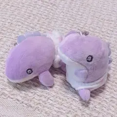 うるるんきょうりゅうほいくえん　恐竜　ぬい　キーホルダー　マスコット　2個セット
