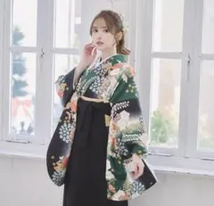 最終値下げ！卒業式☆袴☆髪飾り☆長襦袢付き