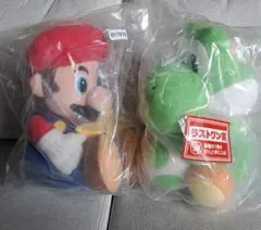 マリオ&ヨッシーぬいぐるみセット☆ 一番くじＡ賞&ラストワン賞のサムネイル