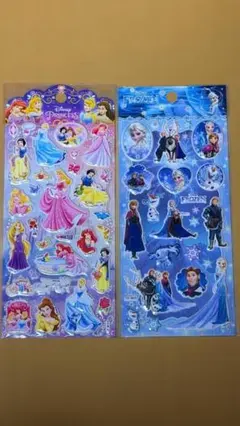 ディズニープリンセス シール 2シートセット