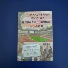 トップアスリートたちが教えてくれた 胸が熱くなる33の物語と90の名言