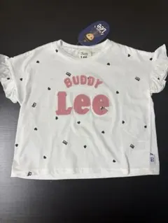 Buddy Lee 半袖Tシャツ ホワイト ハート総柄100cmのサムネイル