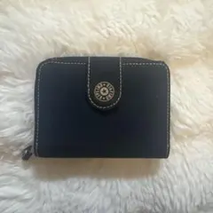 Kipling ネイビー 二つ折り財布のサムネイル
