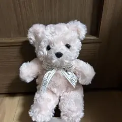 アミューズ ラブリーローズベア くま　ぬいぐるみ　レトロ ピンク　非売品