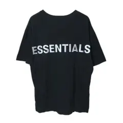 FEAR OF GOD エッセンシャルズ　半袖Tシャツ　バックロゴ　クルーネック