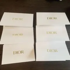DIOR ディオール　封筒　6枚セット　レター