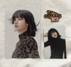 blackpink THE ALBUM リサ　トレカ ステッカー