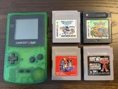 【動作確認済】ゲームボーイカラー　＋　カセット ゲームボーイ - レア動作確認済み✨箱•説明書付ゲームボーイカラー