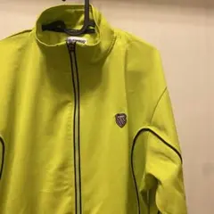 K-SWISS トラックジャケット ジャージ ライムグリーン