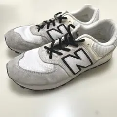 New Balance 574スニーカー ゴム紐に付け替え
