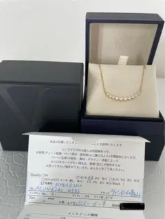 Vendome Aoyama ダイヤモンド　リュール　ネックレス　0.56ct
