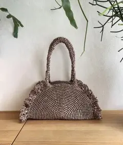 ⚲ オーダー商品 / ゆるり様専用　スズランテープバッグ / かごバッグ