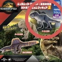 ジュラシック・ワールド／復活の大地 バトルアクションフィギュア2 T-レックス