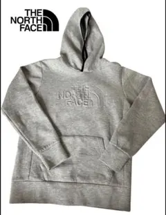THE NORTH FACE グレー フード付きスウェット