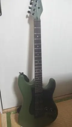 オリーブグリーン エレキギター SELDER