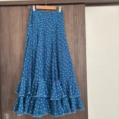 フラメンコ衣装　ファルダ