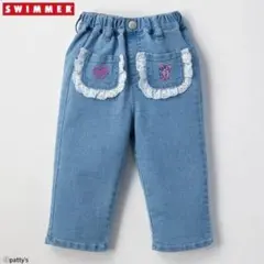 SWIMMER デニムパンツ 90cm バースデイ