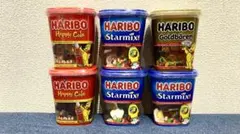 HARIBO　ハリボー　カップグミ　 175g　3種6個セット　まとめ売りのサムネイル
