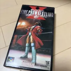 スーパーファイヤープロレスリングX 販促ポスター B2 1995年 ヒューマン スーパーファイヤープロレスリングX 販促ポスター B2 1995年