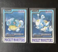 K276】ポケモンカードダス ゼニガメ 2枚 & カメール - メルカリ
