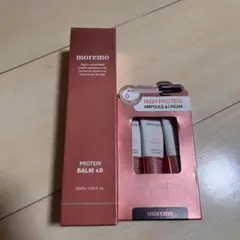 新品未使用♡moremo ヘアクリームとリカバリーバーム120ml 2点セットのサムネイル