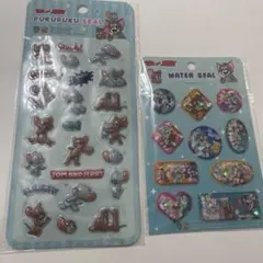 【トムとジェリー】ウォーターシール・ぷくぷくシールセット