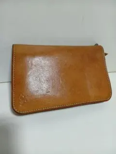 革蛸　2つ折り財布　ヌメ革のサムネイル