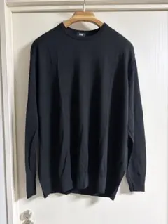 メリノクルーネックセーター　XXL 3枚セット　ブラック・グレー・ベージュ