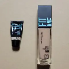 MAYBELLINE FITME フィットミー リキッドファンデーション 120