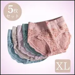 レディース ショーツ まとめ売り 5枚セット XL 履き心地のサムネイル