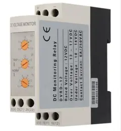 DVRD-12 DC電圧監視リレー 12V用 過電圧/低電圧保護