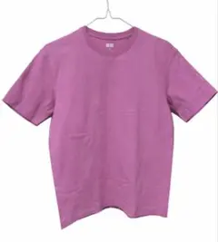 UNIQLO U ユニクロ パープル ピンク Tシャツ Sサイズ