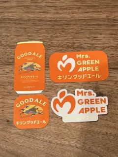 Mrs. GREEN APPLE キリングッドエール ステッカー