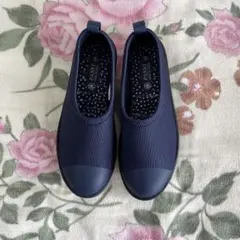 未使用pansy relax スリッポンMサイズネイビー