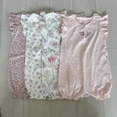 Next baby ネクストベビー ロンパース 4枚セット 未使用品 86サイズのサムネイル