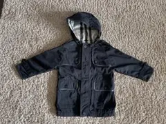 バーバリー　黒色　ナイロンコート　お洒落！　2歳