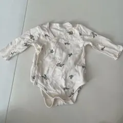 コノハ konoha 長袖コットンロンパース オリーブ 韓国子供服 韓国ベビー