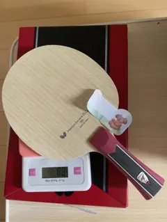 軽量 卓球ラケット 水谷隼 ZLC FL85g箱付き - メルカリ
