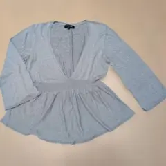 LAUTREAMONT Vネック 8〜9分袖　ニット