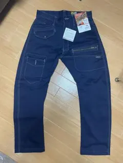 G-GROUND ストレッチワークパンツ 5448 サイズ79 ネイビー秋冬用