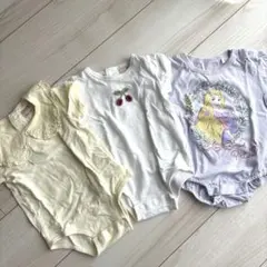 80cm ロンパース3点セット プティマイン・バースデイ