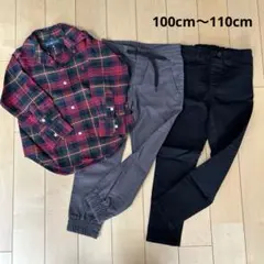 ラルフローレン シャツ 100cm ＆H＆M パンツ 110cm