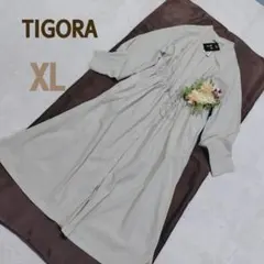 TIGORA ティゴラ　撥水シャツコート　ストレッチ　UVカット　XL ゆったりのサムネイル